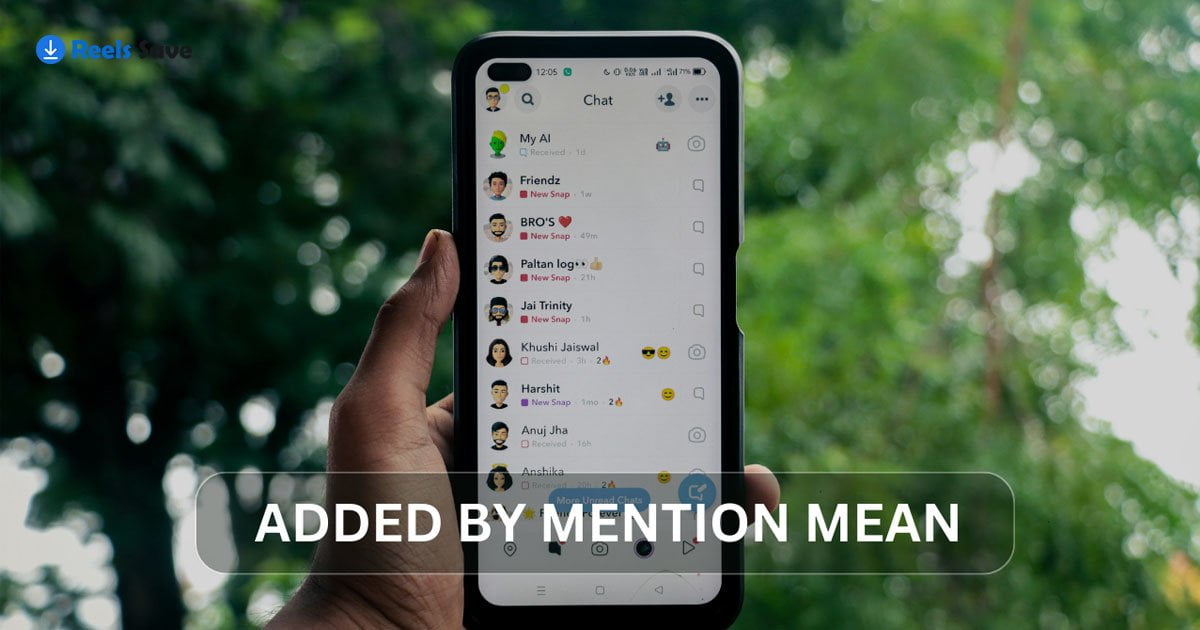 What Does ‘Added by Mention’ Mean on Snapchat?